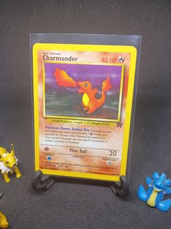 Pokemon 1999 charmander team rocket lp