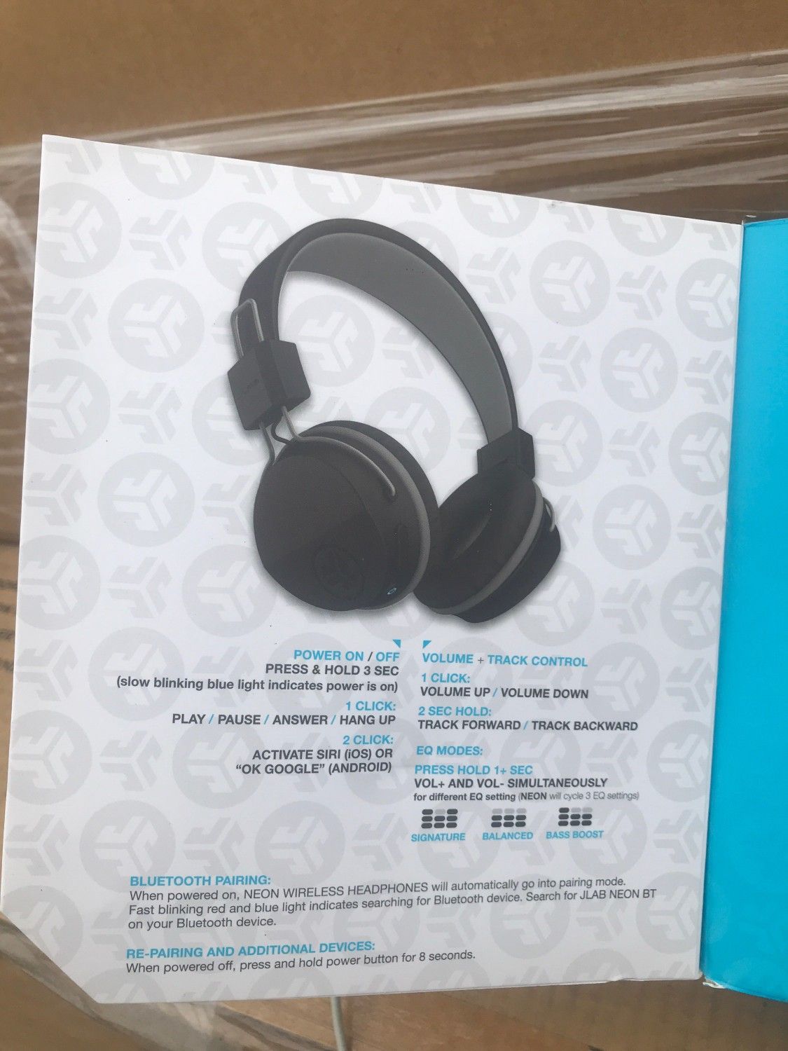 JLab Audio Neon Bluetooth Wireless On‑ear Headphones