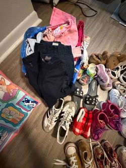 Little girl clothes and shoes