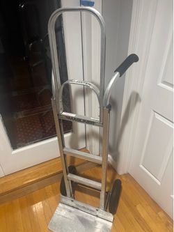 Magliner brand hand truck, supports 500 lbs