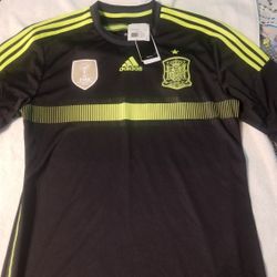 Adidas Spain 2014 Away Jersey Size XL - L 