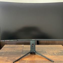 MSI Curved Gaming Monitor, Mint Condition 