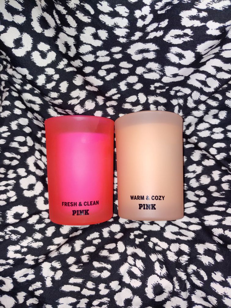 VS PINK candles