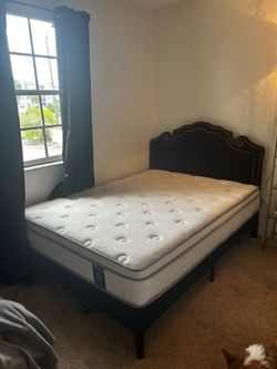 Full size Bed frame & Mattress