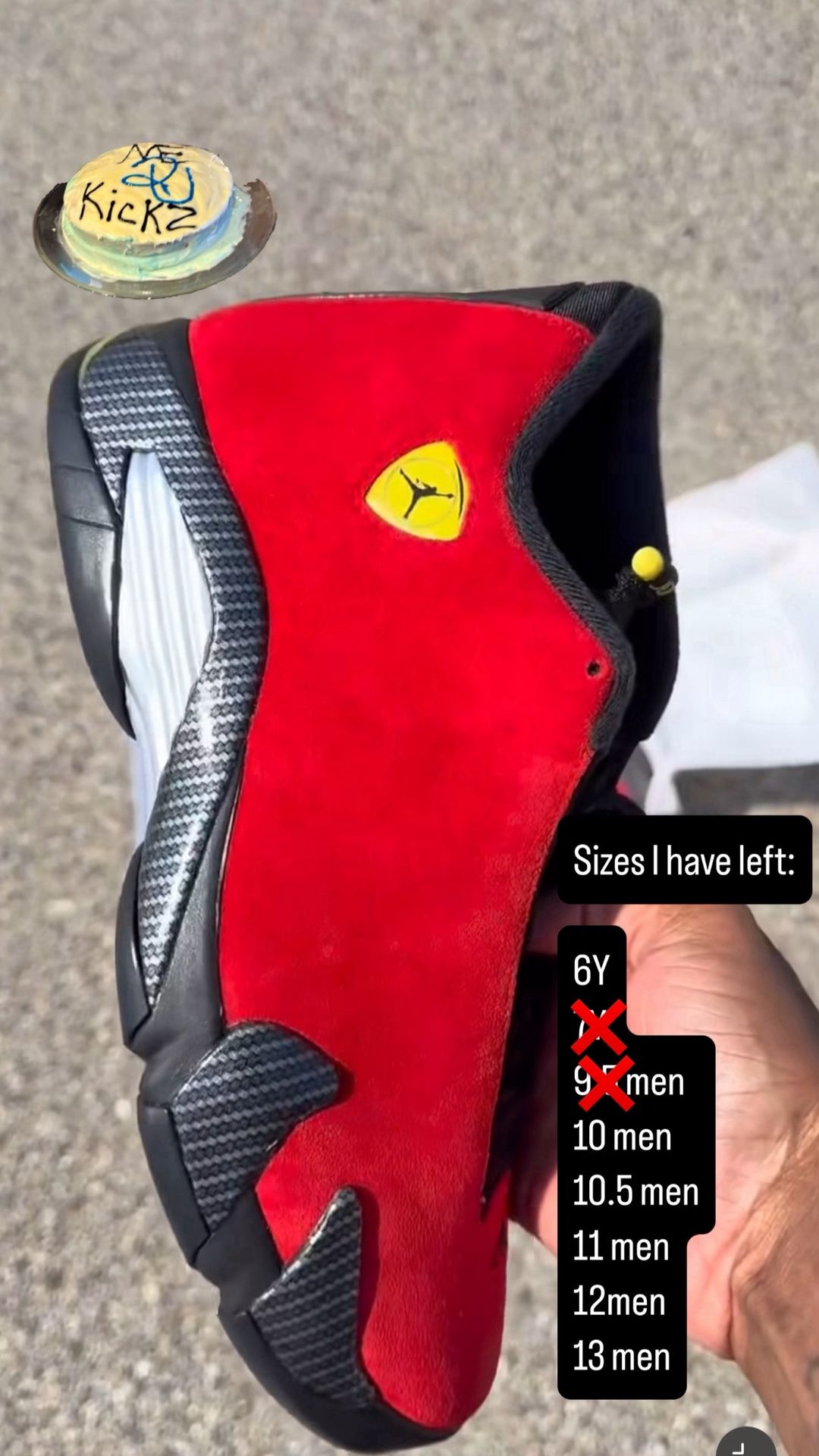 Retro 14’s “ Ferrari”