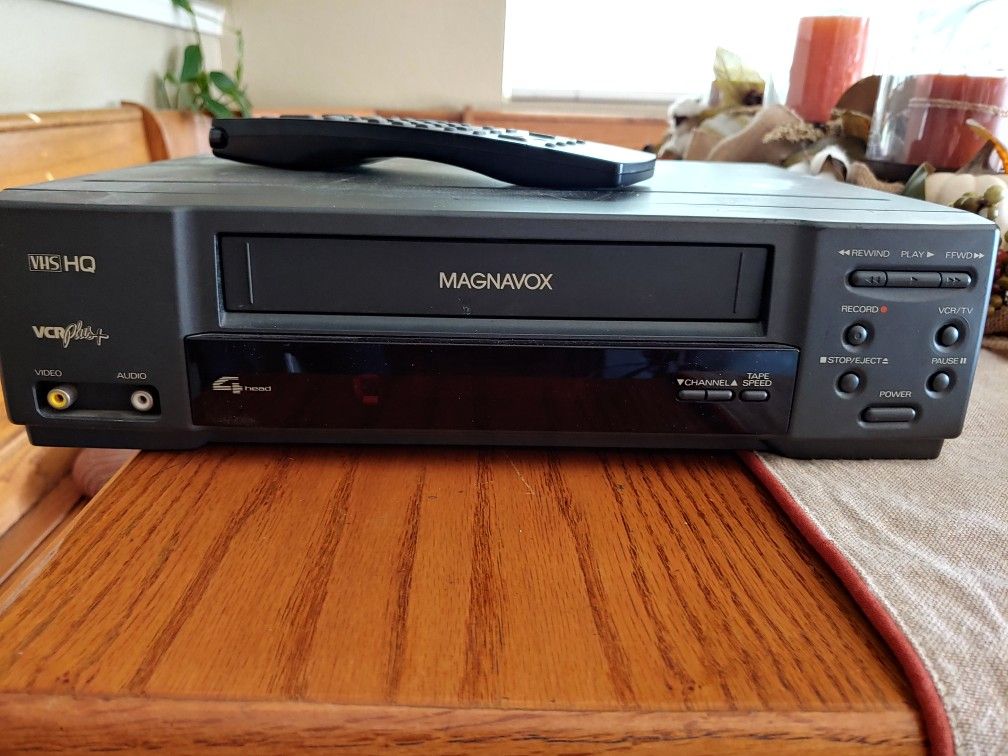 Magnavox VHS VCR plus system