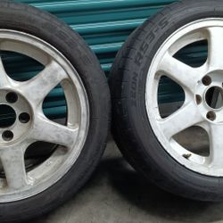 Yokohama Advan AVS Model 6 5x114.3 JDM Wheels 240sx Silvia Rx7 Drift