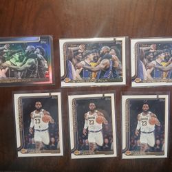 Basketball Lebron James Bases Cards 