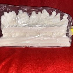 Vintage 8 Inch x 4.25 Inch Greek Alabaster The Last Supper Statue Imported From Greece (6 available)