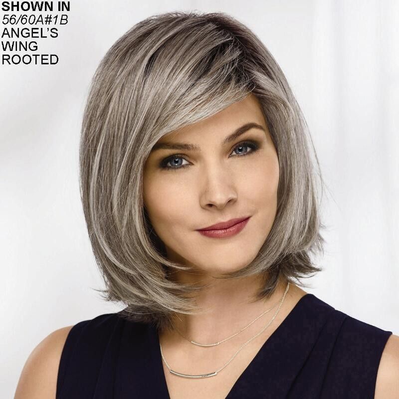 Bob Style Wig With Chin-length Layers