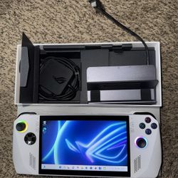 ASUS ROG Ally Z1 Extreme Handheld 512GB White & USB C Dock. 