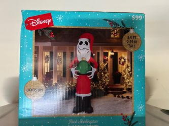 Jack the skeleton blow up/ Christmas blow up