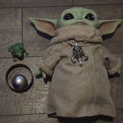 Baby Grogu/Yoda Plush Doll