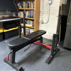 Fitness Power Rack and Bench