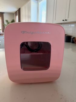 Frigidaire Pink Mini Fridge with Window