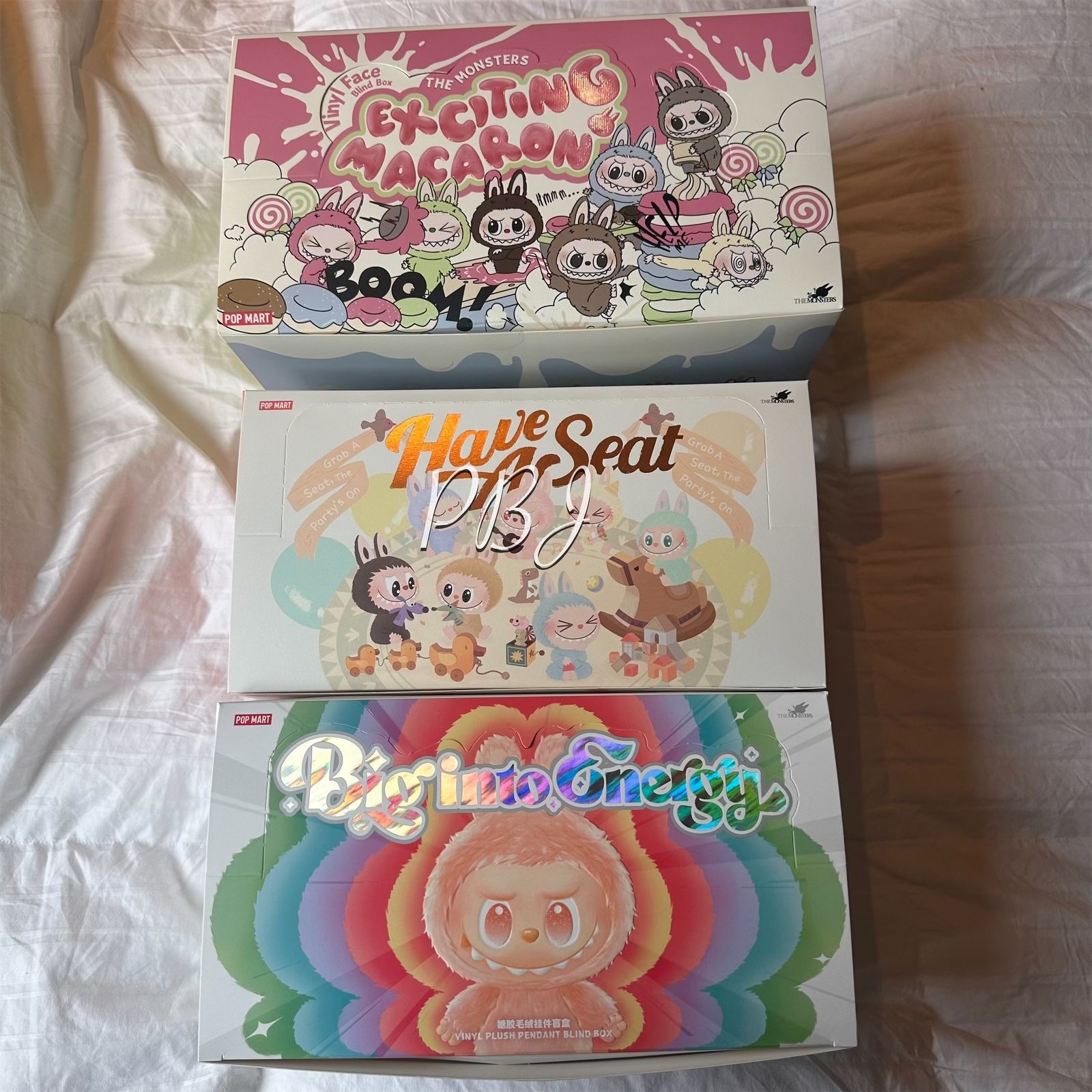 Labubu V1 V2 V3 FREE Protective Case if Buying 3+!!! Macaron, Have a Seat, Big into Energy