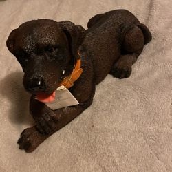 Chocolate Lab Door Guard Dog Brand New With Tags Attached 
