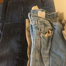 Lot Of Mens levis 36x32