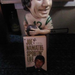 Figurine Sports…..Rare Esco Joe Namath Bust 1974  
