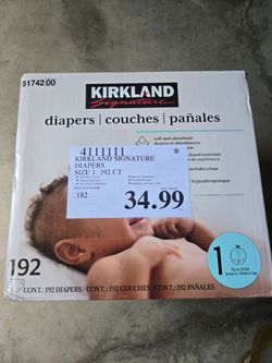 Diapers. Size 1