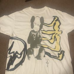 travis scott kaws shirt