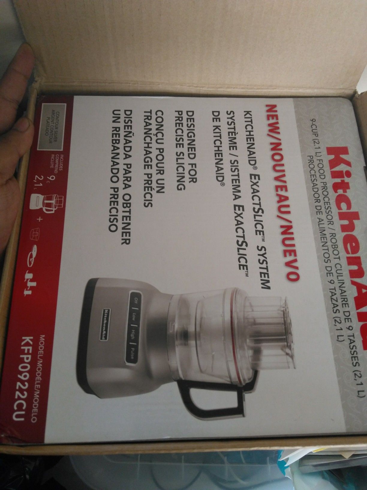 KitchenAid 9 cup food processor from Macy's