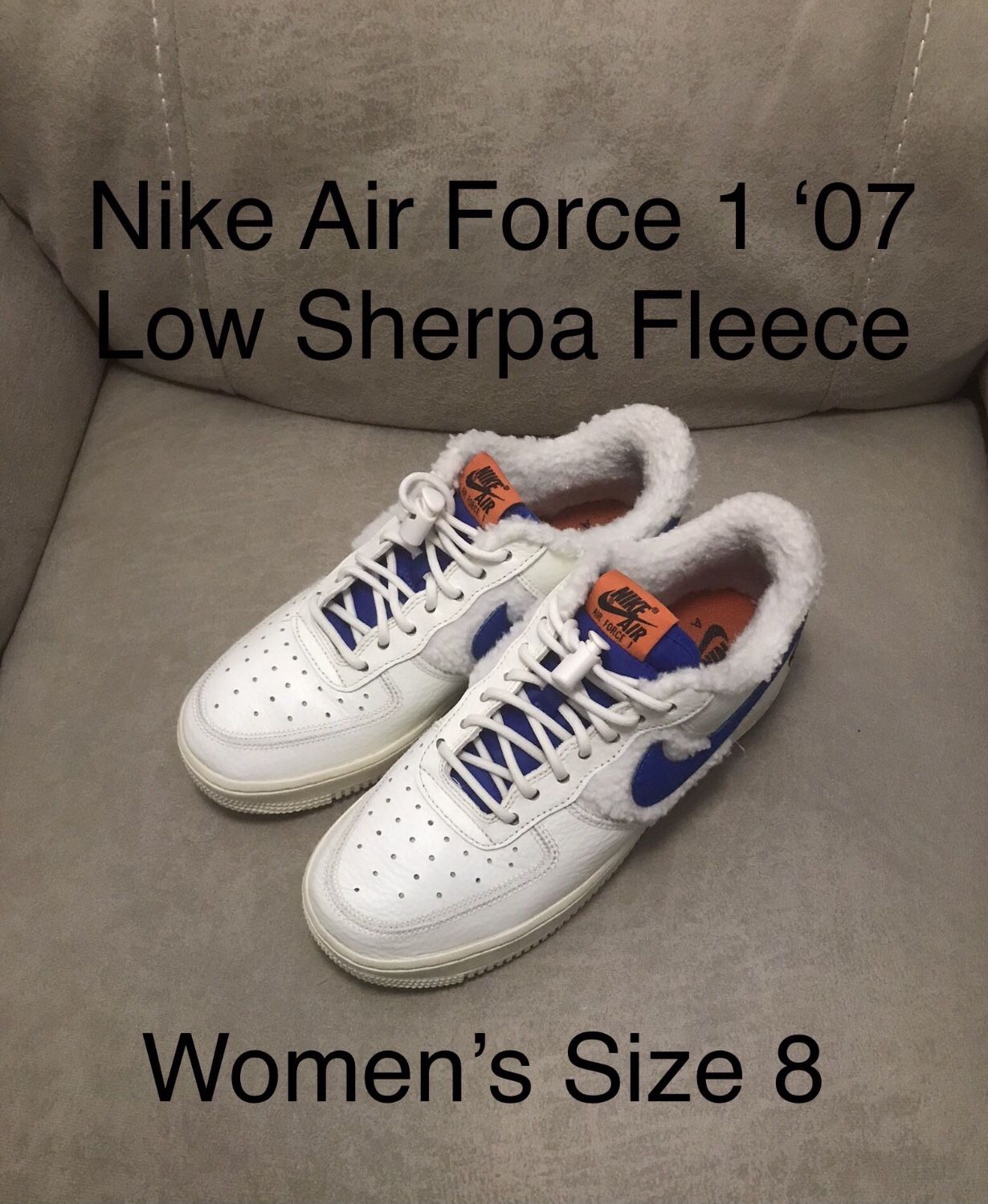 Nike Air Force 1 07 Low Sherpa Fleece