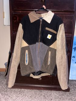 Carhartt Patchwork Corduroy Zip Jacket