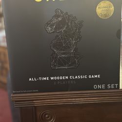 Chess ALL- TIME WOODEN CLASSIC GAME ( AGES 8 + )