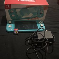 Nintendo Switch Lite & Nickelodeon All-Star Brawl Game