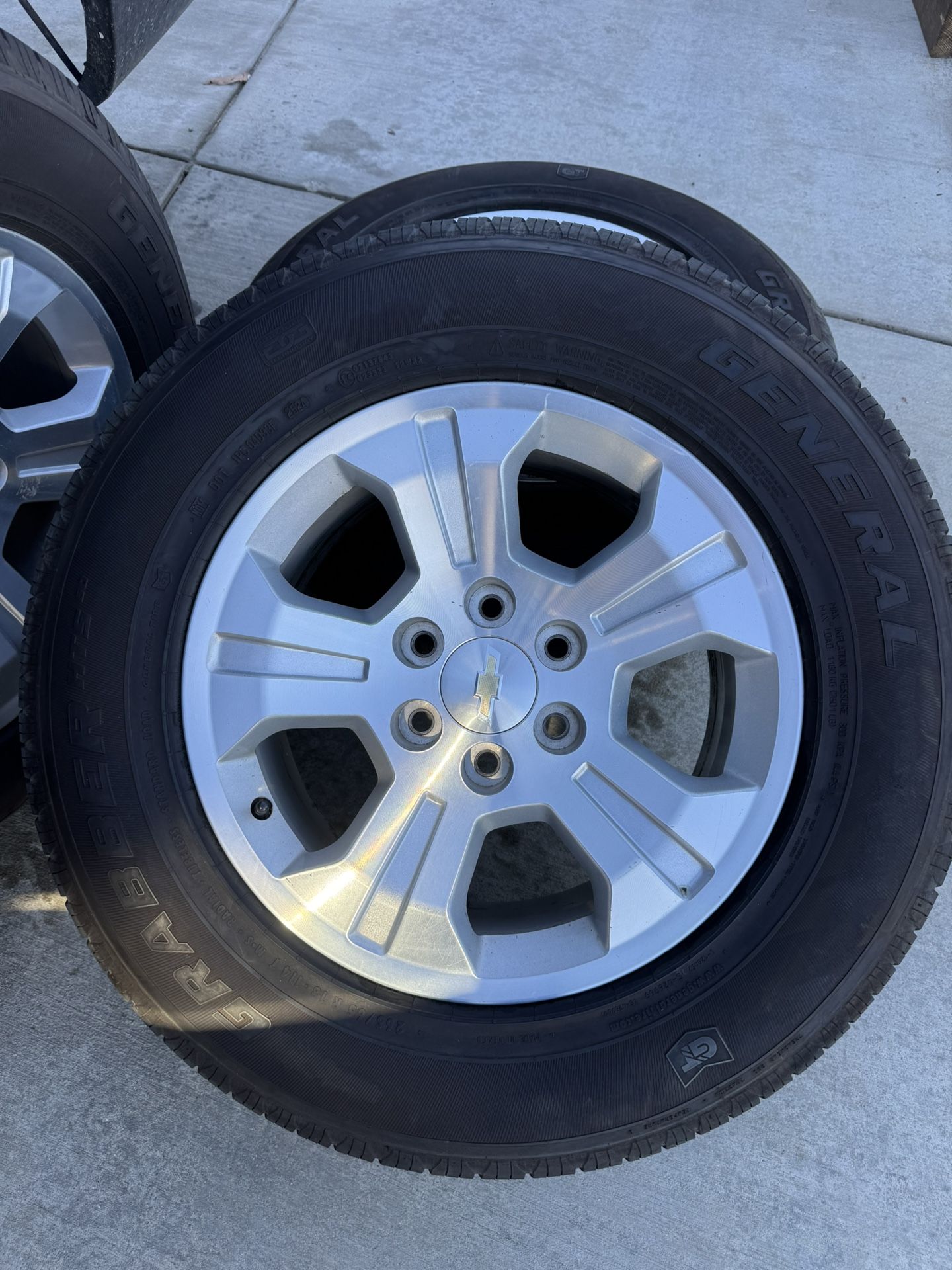 Silverado Stock Wheels And Tires for Sale in Lancaster, CA - OfferUp