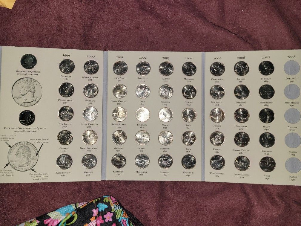 State Quarters And Pennies