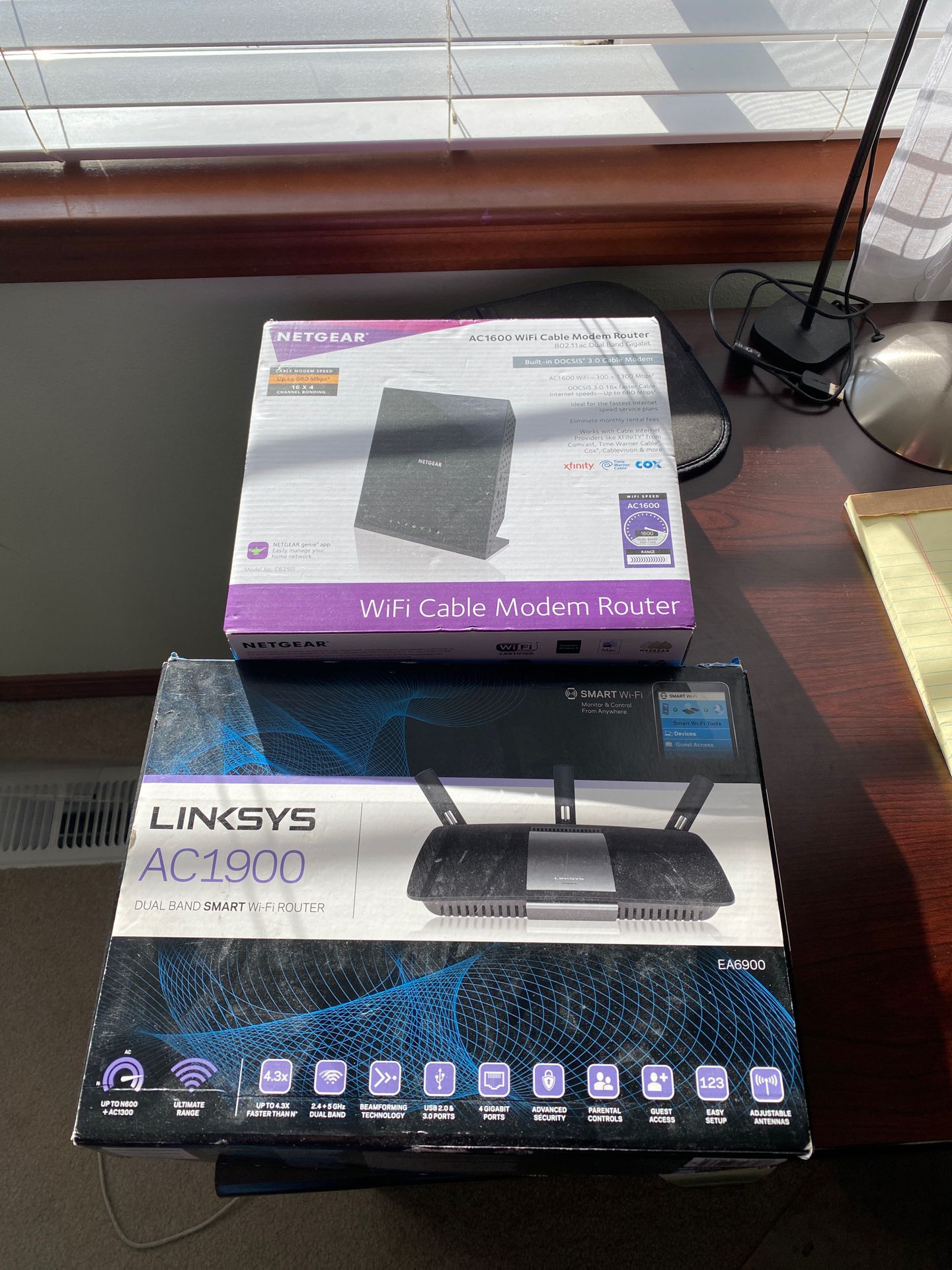 Cable modem router dual band& wireless router