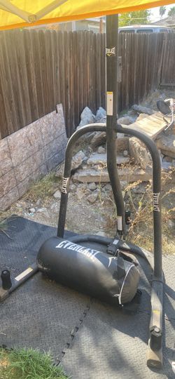 Punching bag & rack