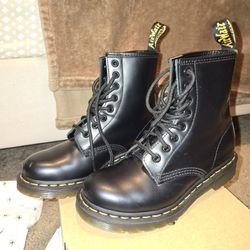 Size 5 Smooth Black Dr. Martens Boots 