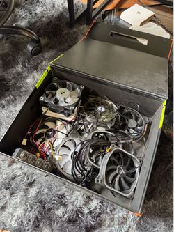 PC Fan Bundle – 11 Fans + Fan Hub + PWM Splitter