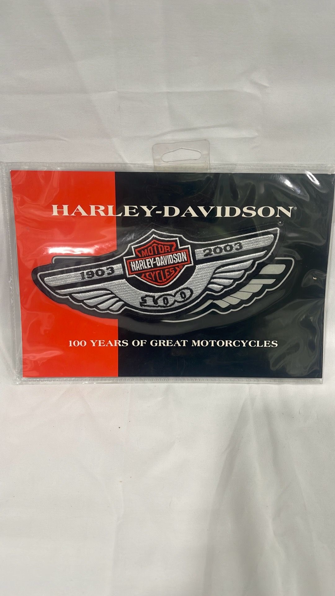 Harley davidson 100th anniversary medium patch