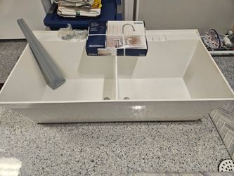 Laundry tub-Dual bins