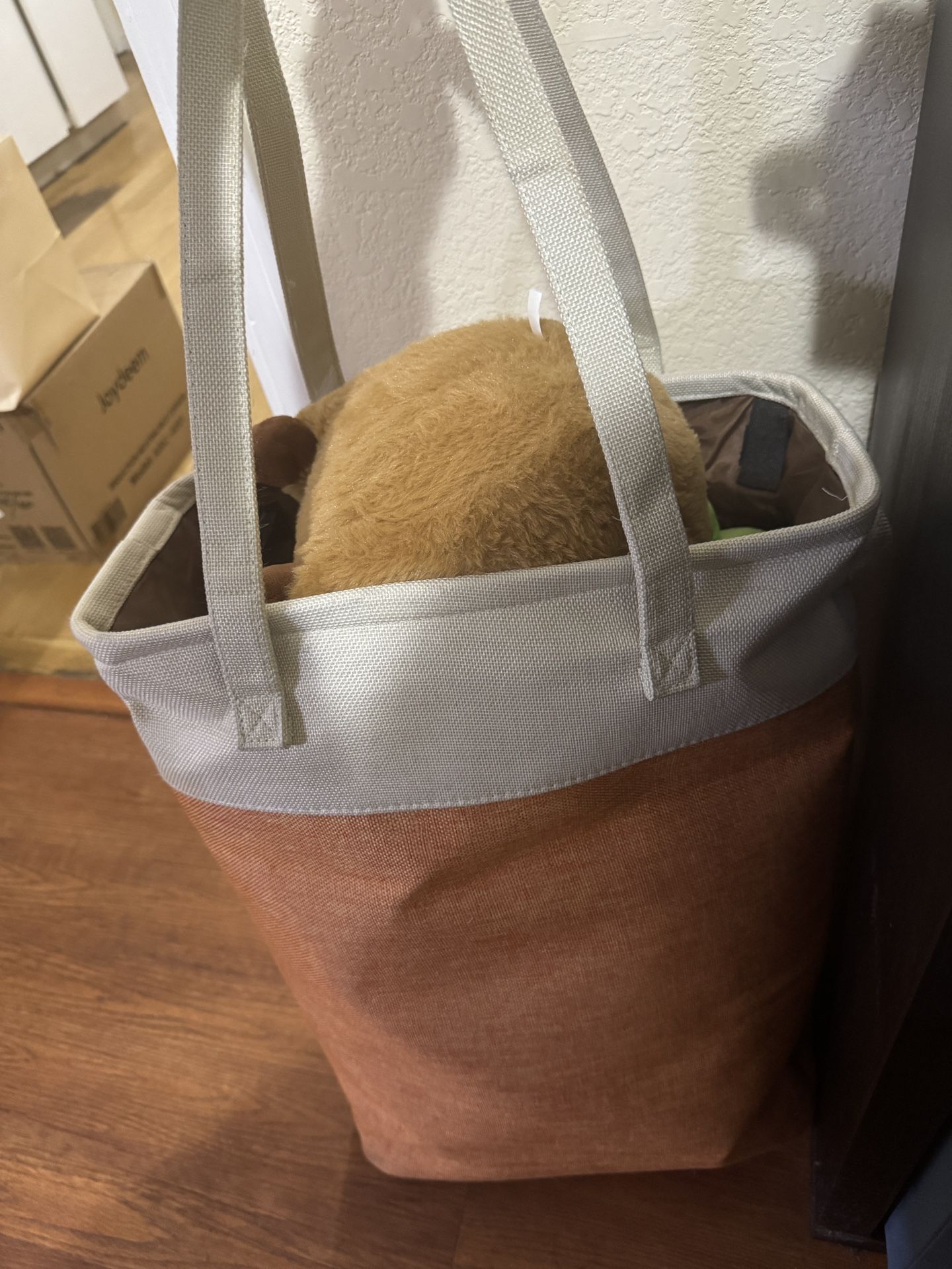 Foldable Laundry Bag With Handle