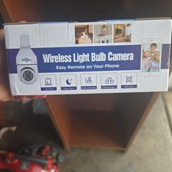 Wireless Light Bulb Camera