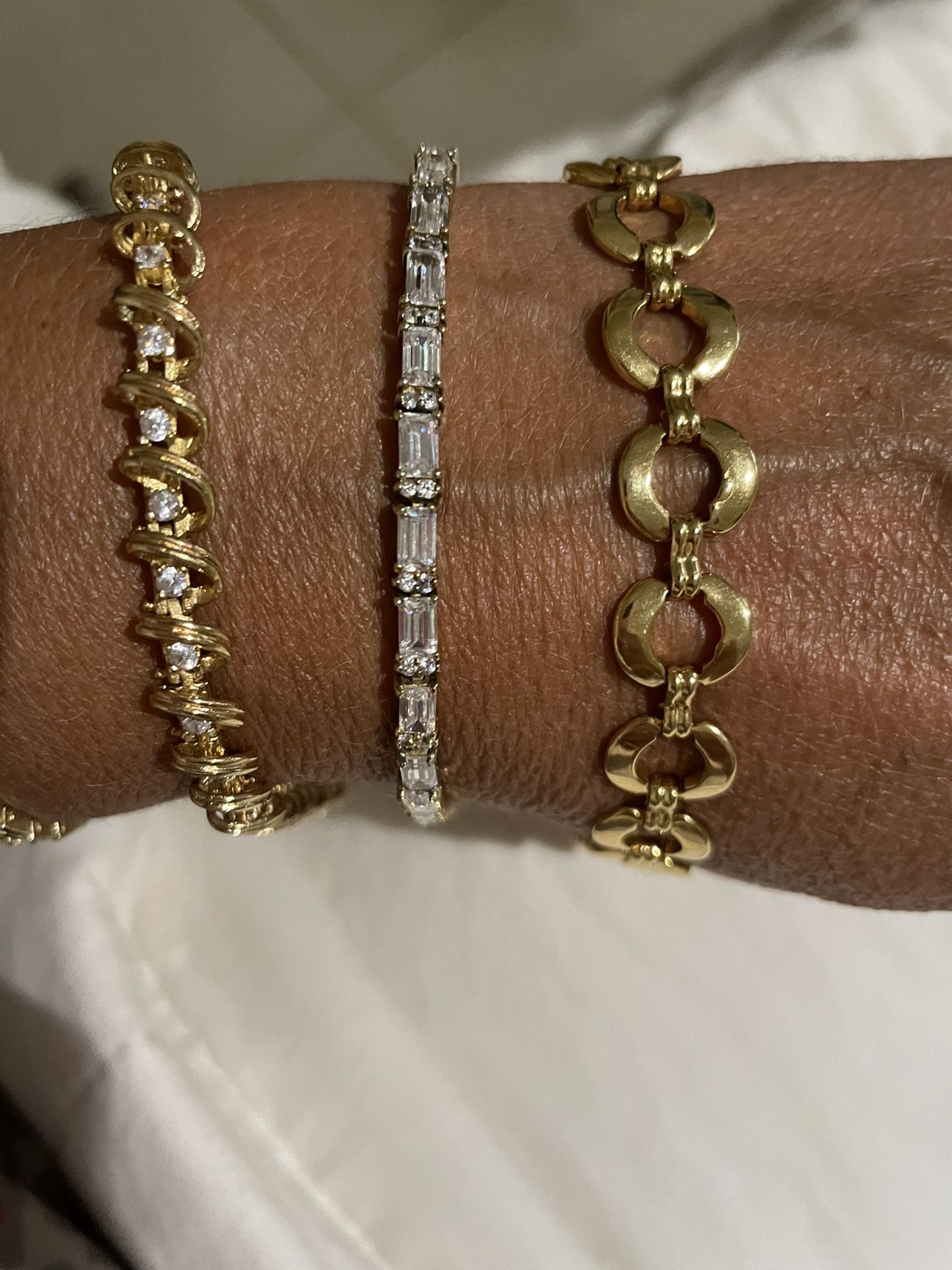 14k gold Plated Bracelet  $30 Each