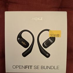 -NEW- Shokz Openfit SE, Open ear wireless earbuds