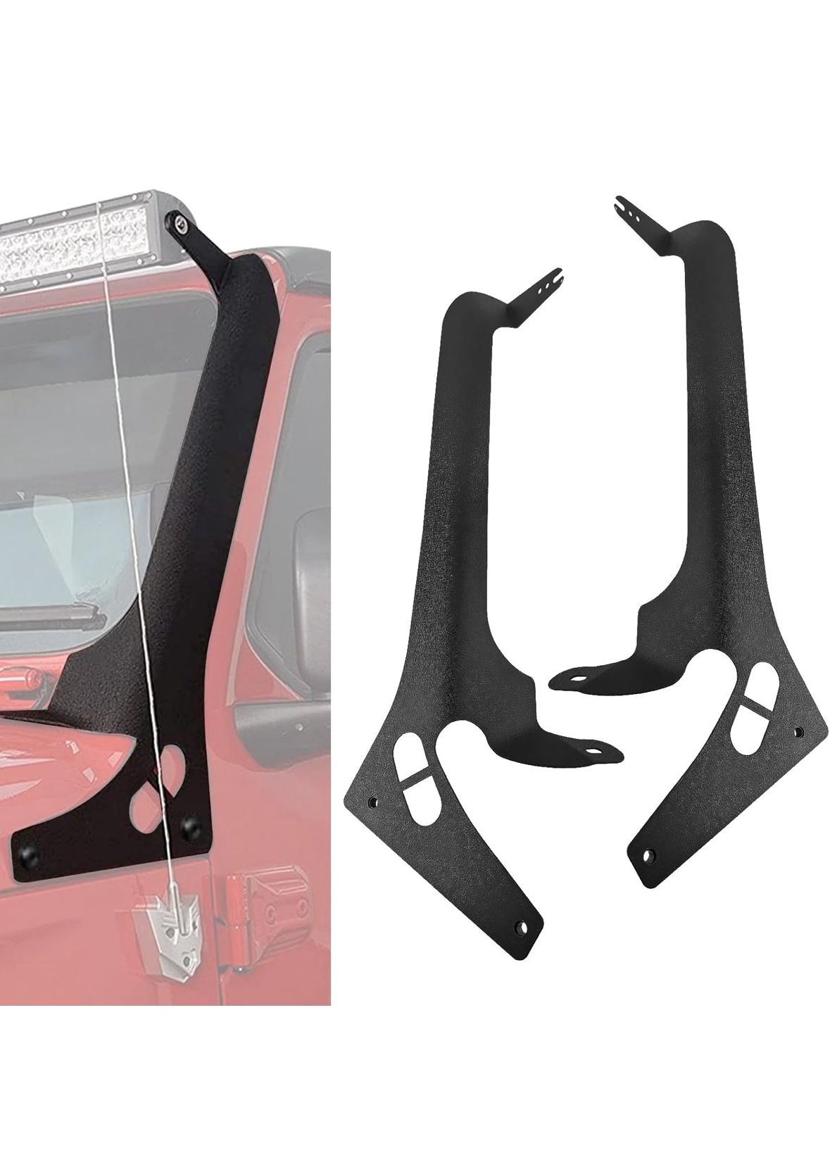 Jeep Light Bar Mounting Bracket for 52 Inch Light Bar