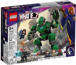 Brand New LEGO Marvel Super Heroes Captain Carter & The Hydra Stomper 76201