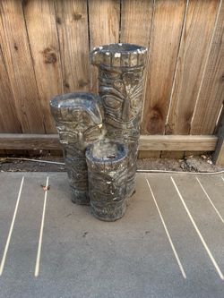 Tiki fountain