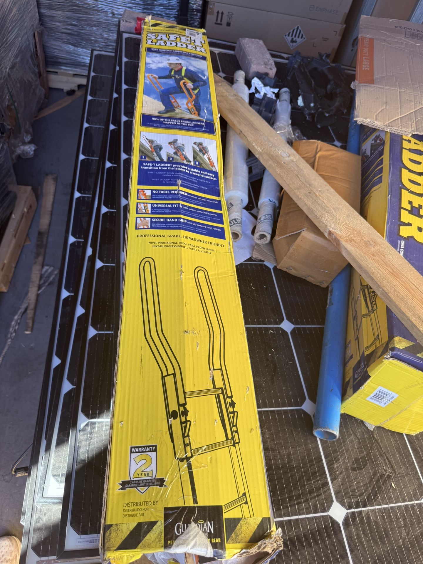 Safe T Ladder Extension