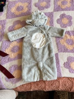 Hippo Costume 0-6 Months