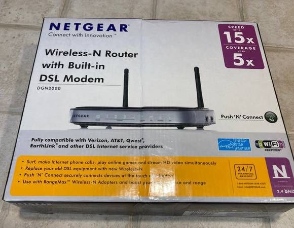 Brand New! Netgear Wireless Router w/ DSL modem - $25 (West Hills)
