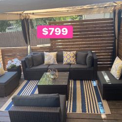 New Inbox Patio Set With Cushions (we Finance And Deliver)