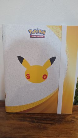 Pokemon 30th anniversary binder only